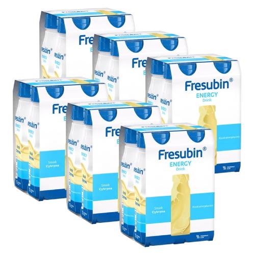 Miniaturka artykułu - Zestaw Fresubin Energy Drink smak cytryna, 24 x 200 ml
