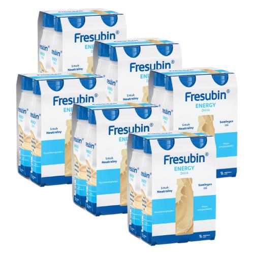 Miniaturka artykułu - Zestaw Fresubin Energy Drink smak neutralny, 24 x 200 ml