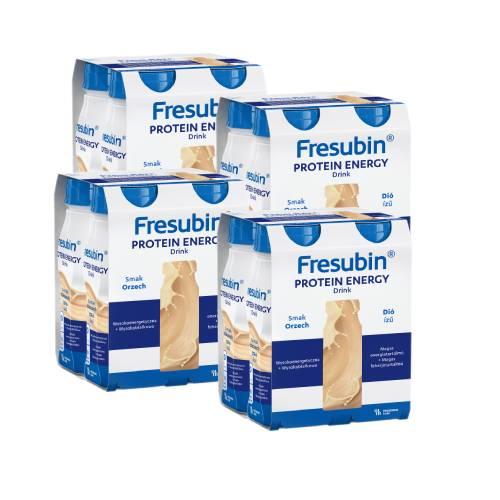 Miniaturka artykułu - Zestaw Fresubin Protein Energy Drink smak orzech, 16 x 200 ml