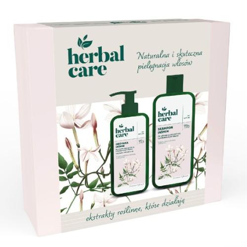 Miniaturka artykułu - Herbal Care Zestaw do pielęgnacji włos&oacute;w Jaśmin (szampon, 330 ml + odżywka, 200 ml)