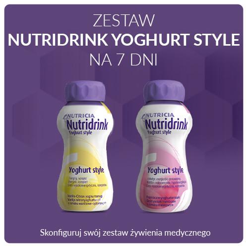 Miniaturka artykułu - Zestaw Nutridrink Yoghurt Style na 7 dni (16 butelek x 200ml)
