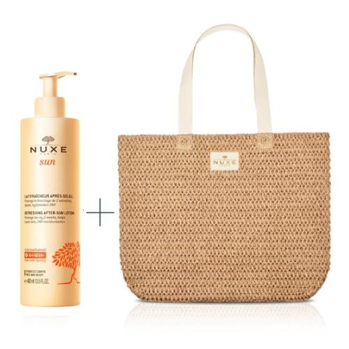 Zestaw NUXE Sun Balsam po opalaniu, 400ml + torba