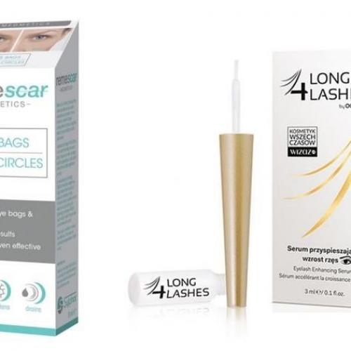 Miniaturka artykułu - ZESTAW Remescar Krem na worki i cienie pod oczami - 8ml + L4L serum do rzęs 3ml