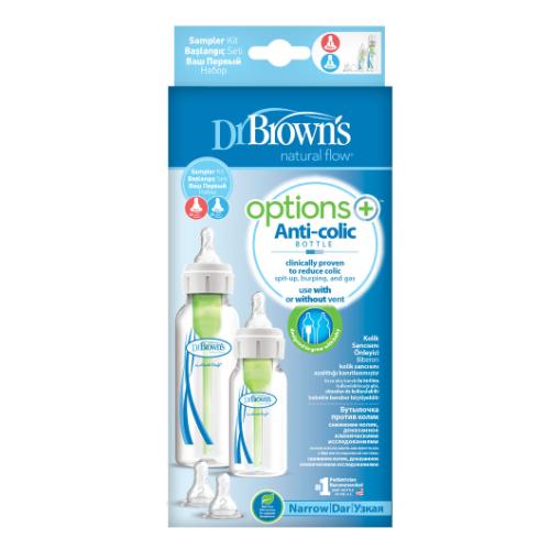 Miniaturka artykułu - Dr Brown's Options+ Anti-colic Zestaw startowy Standard 1+1
