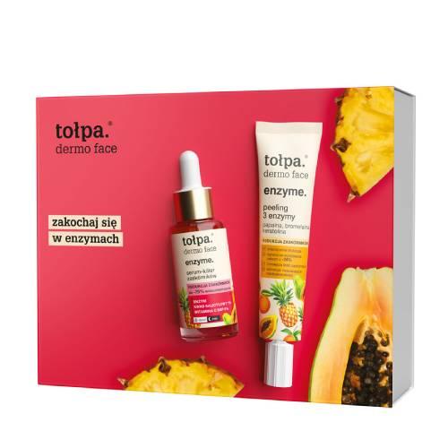 Miniaturka artykułu - Tołpa Dermo Face Enzyme Zestaw Serum killer zask&oacute;rnik&oacute;w, 30 ml + Peeling 3 enzymy, 40 ml