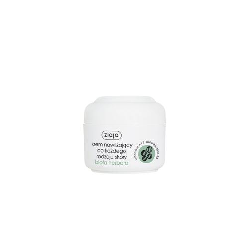 Miniaturka artykułu - ZIAJA BIAŁA HERBATA Krem nawilżający do każdego rodzaju sk&oacute;ry, 50ml