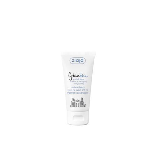 Miniaturka artykułu - ZIAJA GDANSKIN Krem na dzień rozświetlający SPF15, 50ml USZKODZONE OPAKOWANIE TEKTUROWE