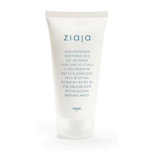Miniaturka artykułu - ZIAJA Hialuronowa odżywka SOS do włos&oacute;w i Balsam do ciała, 160ml