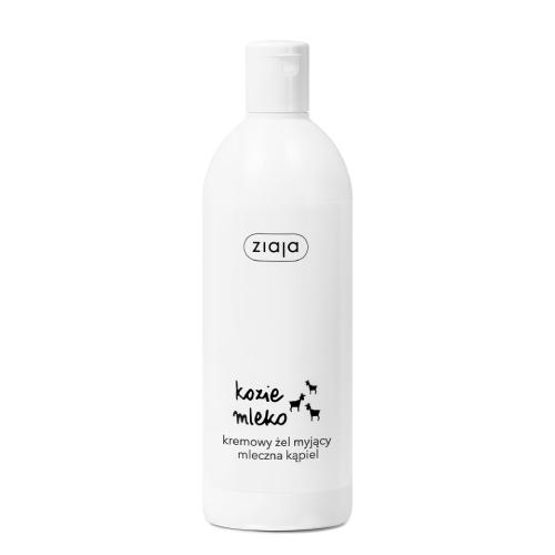Miniaturka artykułu - ZIAJA KOZIE MLEKO Kremowy żel myjący, 500ml