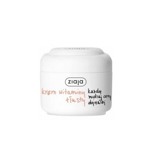 Miniaturka artykułu - ZIAJA Krem witaminowy tłusty, 50 ml