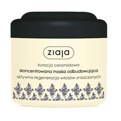 Miniaturka artykułu - ZIAJA Maska do włos&oacute;w ceramidy, 200 ml