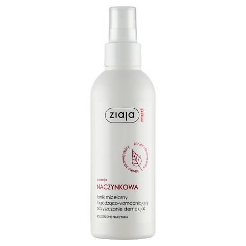 Miniaturka artykułu - ZIAJA MED NACZYNKOWA Tonik micelarny łagodząco-wzmacniający, 200ml