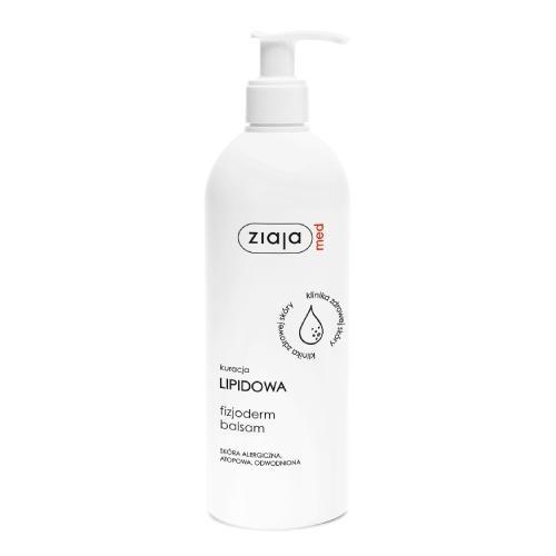Miniaturka artykułu - ZIAJA MED LIPIDOWA FIZJODERM Balsam ochronny, 400ml USZKODZONE POMPKI BRAK