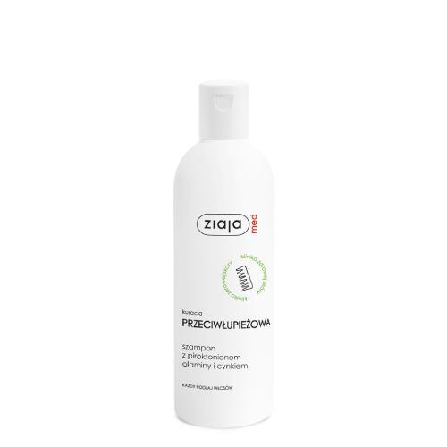 Miniaturka artykułu - ZIAJA MED Przeciwłupieżowa Szampon, 300ml USZKODZONY KOREK