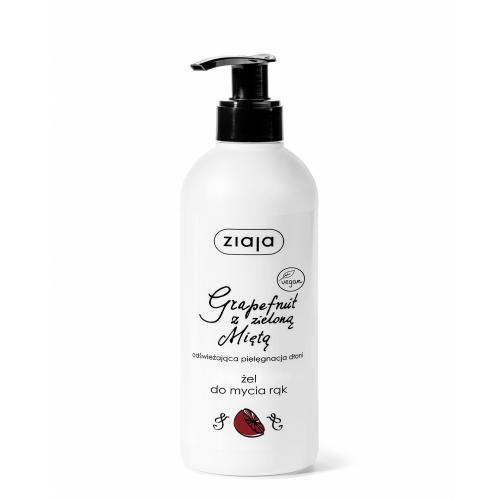 Miniaturka artykułu - ZIAJA Żel do rąk Grapefruit z zieloną miętą, 270ml