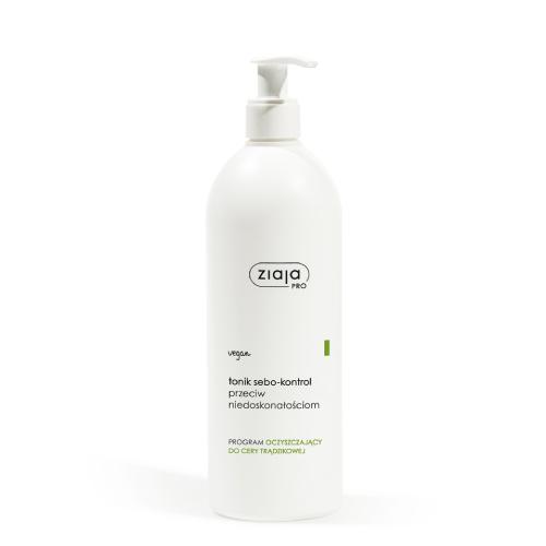 Miniaturka artykułu - ZIAJA PRO Tonik Sebo- kontrol przeciw niedoskonałościom, 500ml