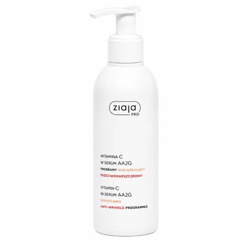 Miniaturka artykułu - Ziaja PRO Witamina C w serum AA2G Serum do twarzy, 200 ml