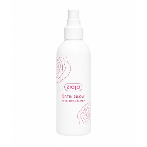 Miniaturka artykułu - Ziaja Satin Glow Tonik nawilżający do twarzy, 200 ml