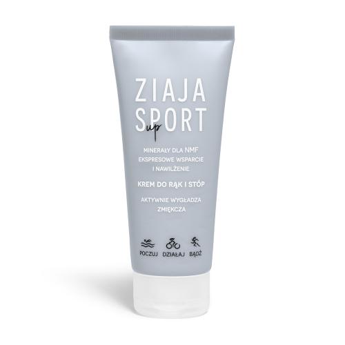 Miniaturka artykułu - Ziaja Sport Krem do rąk i stóp, 100 ml