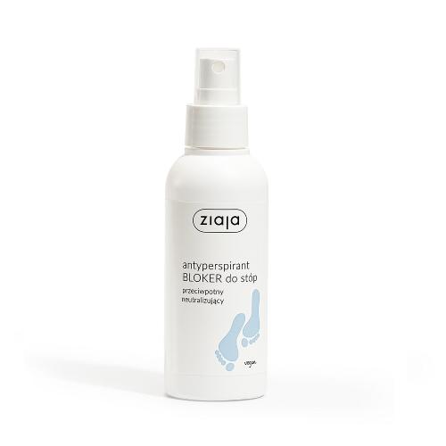 Miniaturka artykułu - ZIAJA STOPY Antyperspirant Bloker do st&oacute;p, 100 ml 
