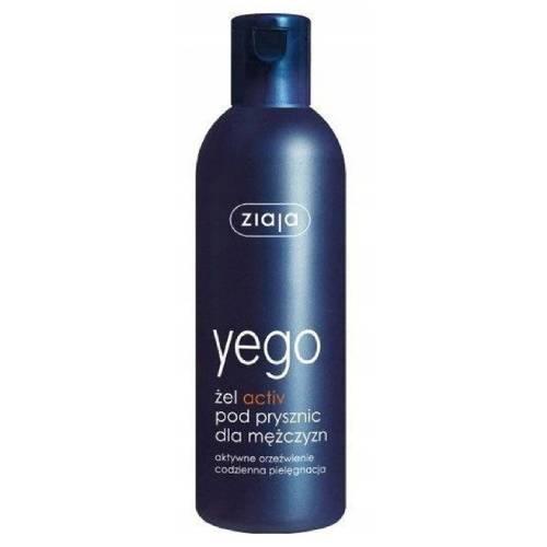 Miniaturka artykułu - ZIAJA YEGO Żel pod prysznic dla mężczyzn Activ, 300ml