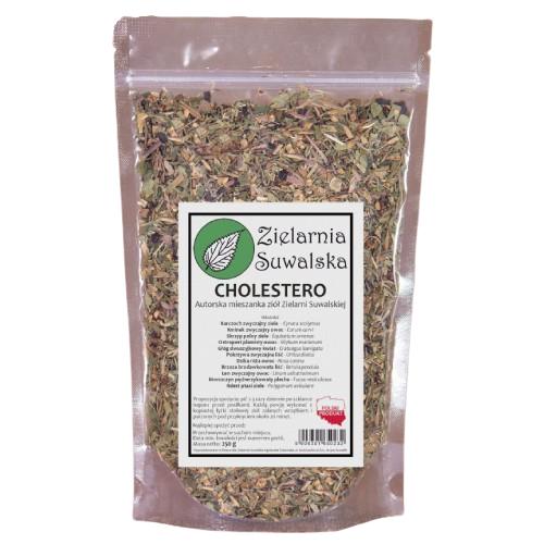 Miniaturka artykułu - Zielarnia Suwalska Cholestero mieszanka zi&oacute;ł, 250 g