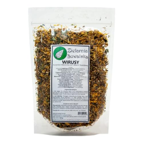 Miniaturka artykułu - Zielarnia Suwalska Zioła sypkie Wirusy, 250 g