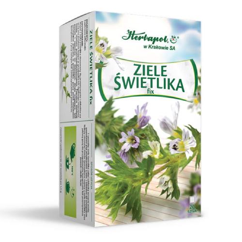 Miniaturka artykułu - Ziele świetlika fix, 20 sasz.