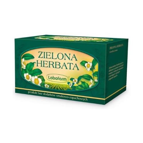 Miniaturka artykułu - Zielona herbata Herbata ziołowa, 20sasz.