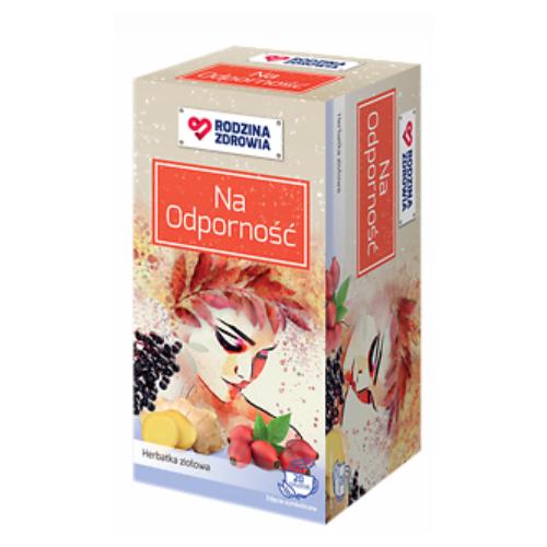 Miniaturka artykułu - Rodzina Zdrowia Na Odporność Herbatka ziołowa, 20sasz.
