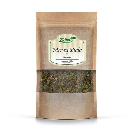 Miniaturka artykułu - ZIÓŁKO Morwa Biała liść, 100g