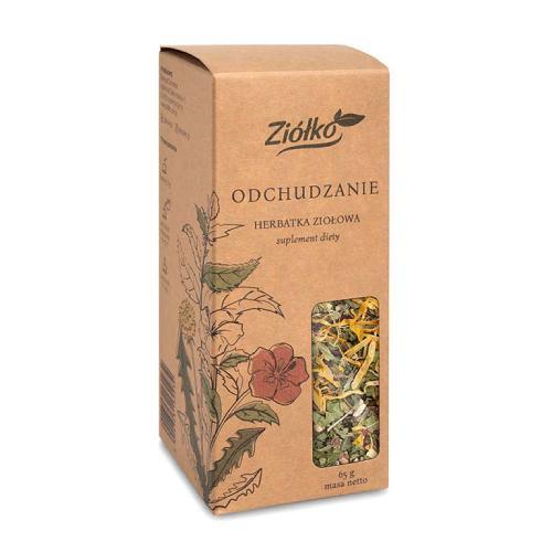 Miniaturka artykułu - Zi&oacute;łko Odchudzanie Herbatka ziołowa, 65 g USZKODZONE OPAKOWANIE 