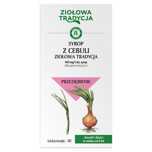 Miniaturka artykułu - Ziołowa Tradycja Syrop z cebuli, 125 g