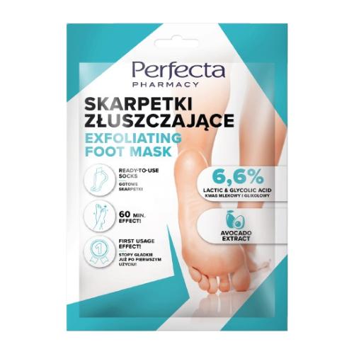 Miniaturka artykułu - Perfecta Pharmacy Skarpetki złuszczające, 1 szt.