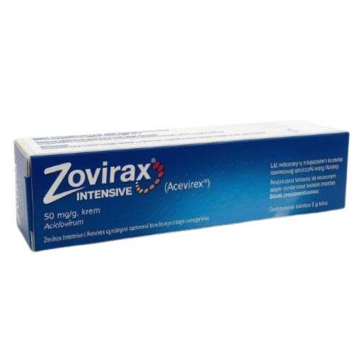 Miniaturka artykułu - Zovirax Intensive 50mg/g tuba, 5 g