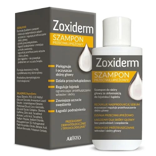 Miniaturka artykułu - Zoxiderm Szampon przeciwłupieżowy, 150 ml
