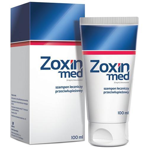 Miniaturka artykułu - ZOXIN MED Leczniczy szampon przeciwłupieżowy, 100 ml USZKODZONY KOREK 