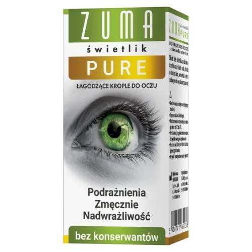 Miniaturka artykułu - ZUMA ŚWIETLIK PURE, krople do oczu 10 ml
