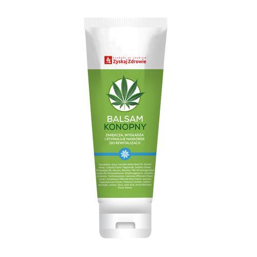 Miniaturka artykułu - ZYSKAJ ZDROWIE Balsam konopny, 200 ml KR&Oacute;TKA DATA 30.06.2026