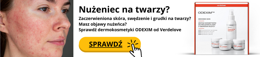 Odexim - dermokosmetyki do walki z nużycą ludzką